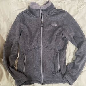 North Face Jacket.      Color: Gray.    Size: Small